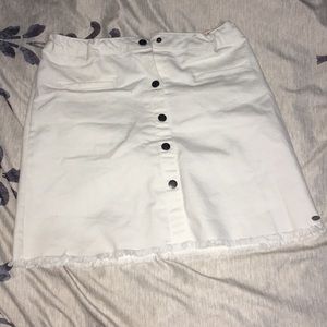 White Tommy Hilfiger Jean skirt